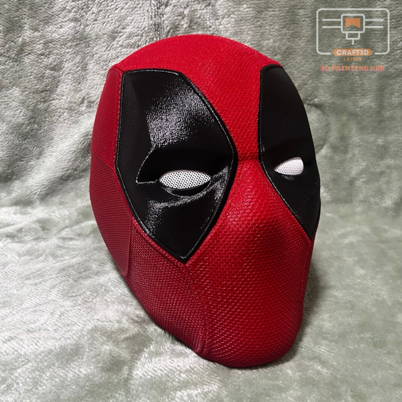 Deadpool Mask 2024 | Textured Magnetic Helmet | Deadpool & Wolverine