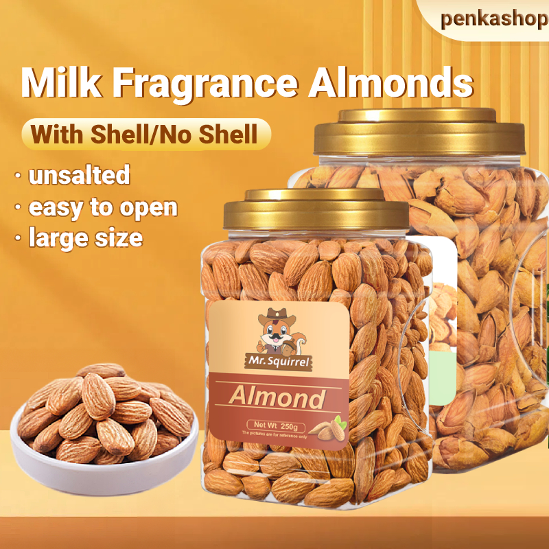 Daily Deluxe Healthy snack Almond And No Sugar Deluxe Portable bottled ...