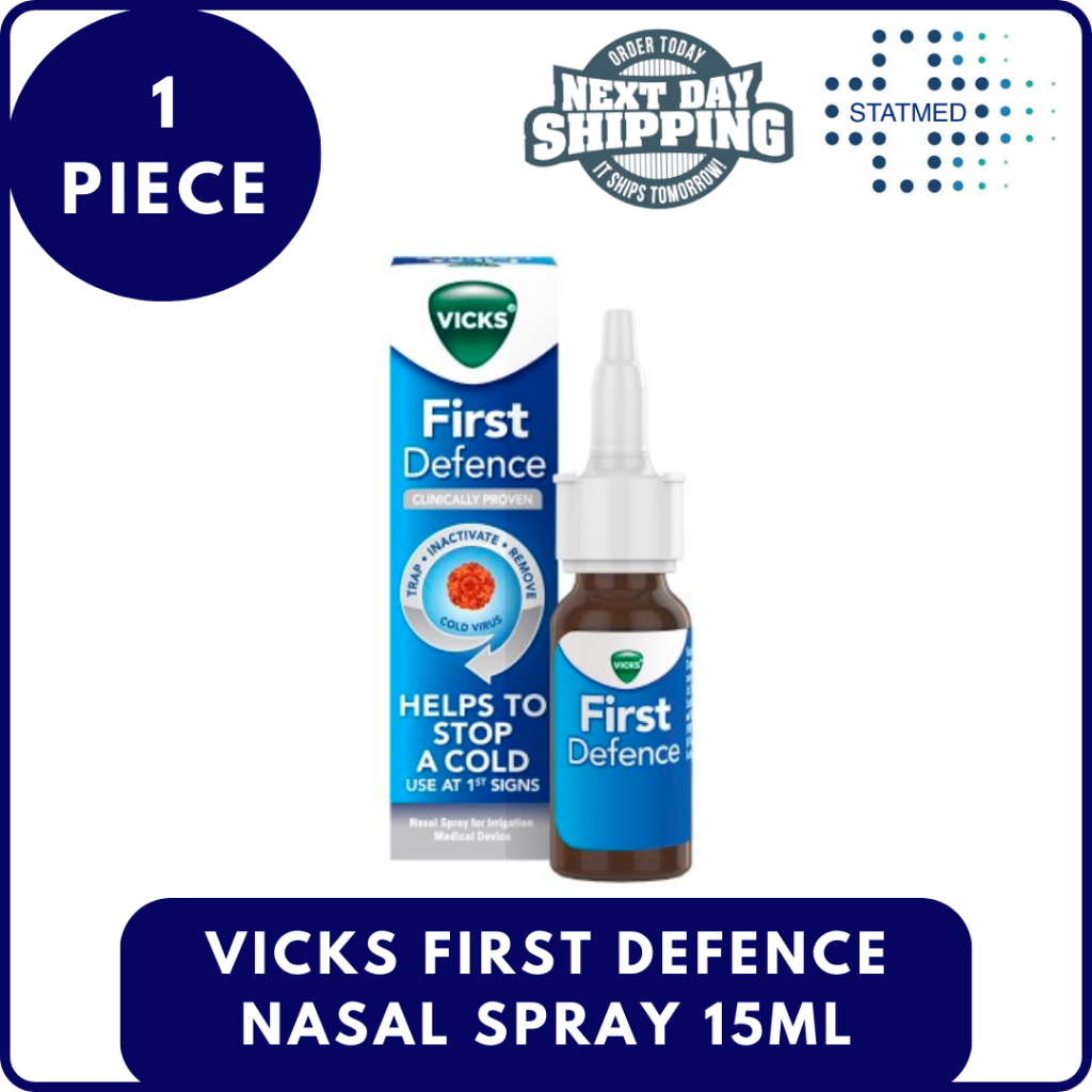 Vicks First Defence Nasal Spray Medical Device 15mL l 1 Piece l ...