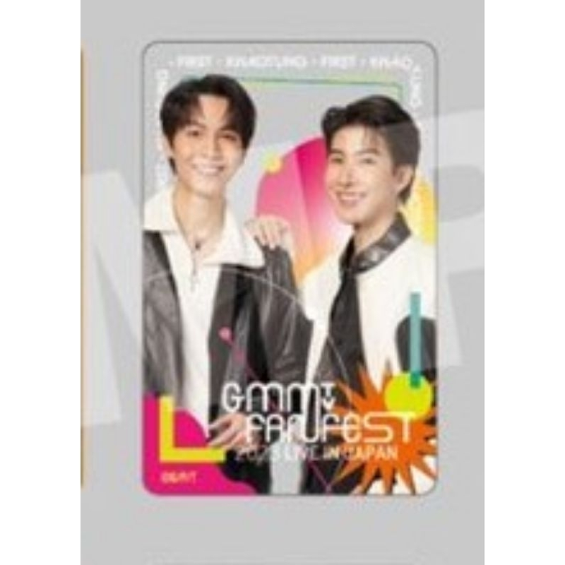 Gmmtv Japan Fanfest 2023 Trading Card GeminiFourth ForceBook