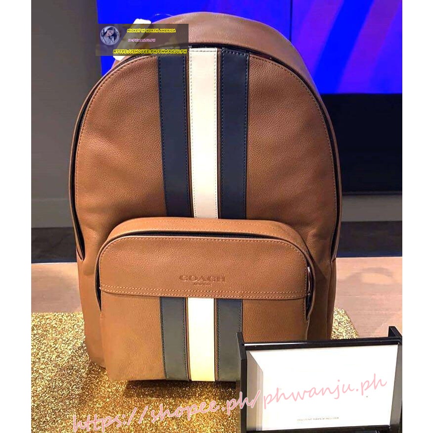 Authentic US 100% West Backpack men backpack leather travel bag large ...