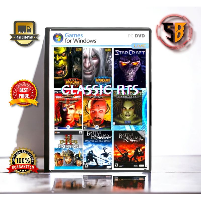 PC Laptop Video Game Classic RTS Strategy Windows OS Easy Install ...