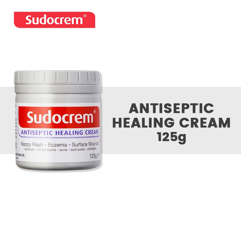 SUDOCREM Antiseptic Healing Cream 125g For Baby Relief Eczema &Diaper