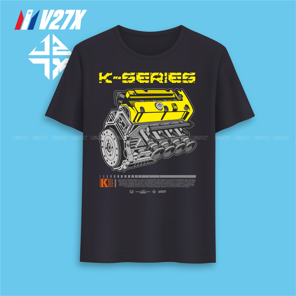 K-SERIES ENGINE, HONDA ENGINE, V27X, CAR SHIRT, D24 V2 | Shopee Singapore