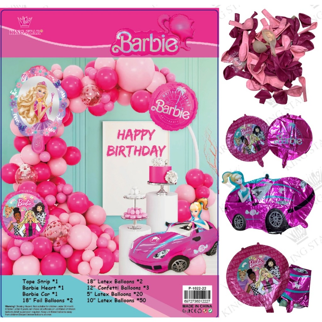 barbie theme decoration