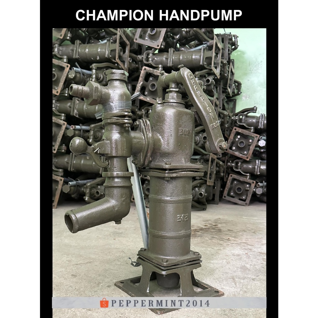 HEAVY DUTY CHAMPION Water Handpump Pitcher Pump Poso Bomba Pambomba