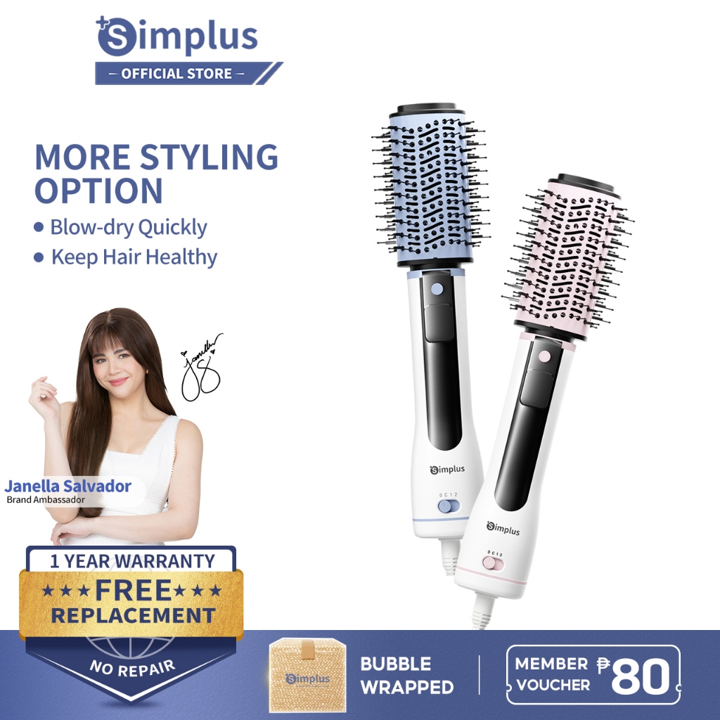 Electric hair brush clearance dryer