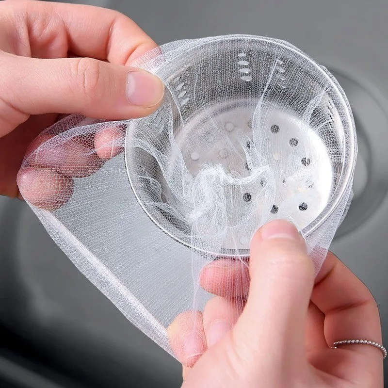 50Pcs Net Sink Filter Kitchen Anti Clogging Home Garbage Strainer ...