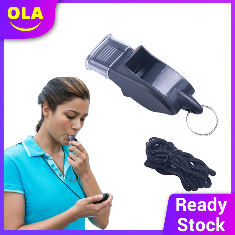 Referee Whistle Dolphin Whistle No Blocking with Storage Box for