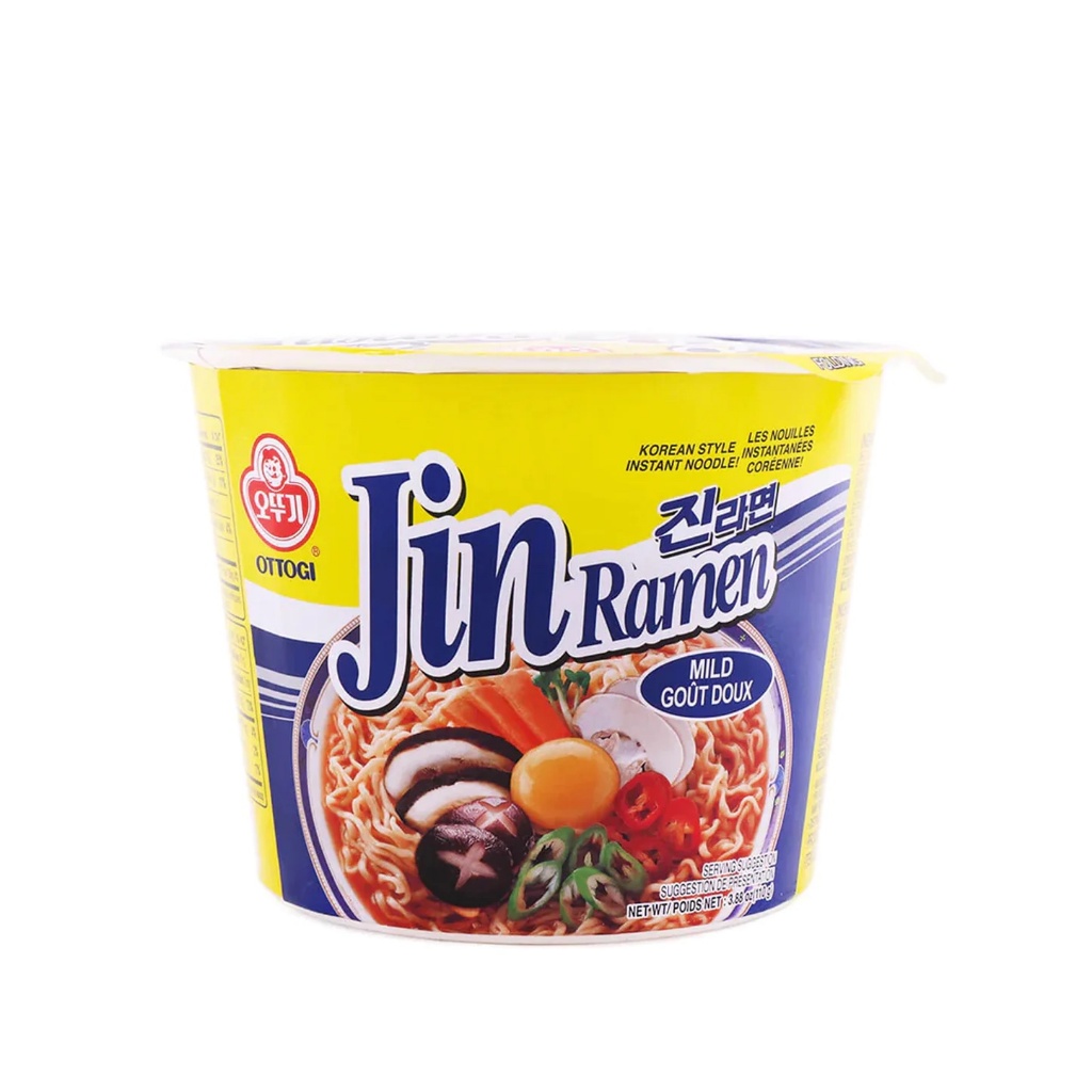 OTTOGI Jin Mild Cup Noodle | Shopee Singapore