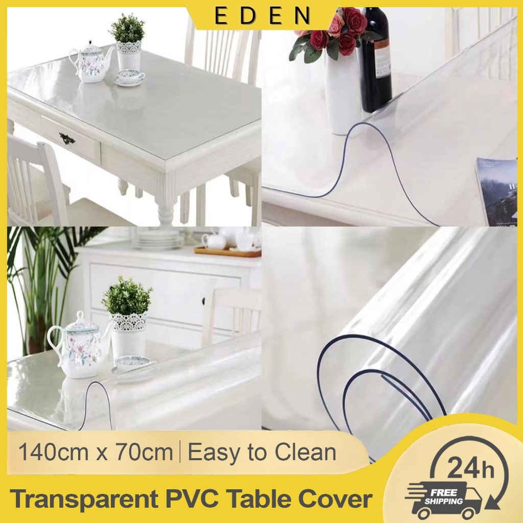 THICK Clear Plastic Cover PVC Heat Resistant TableTop Protector ...