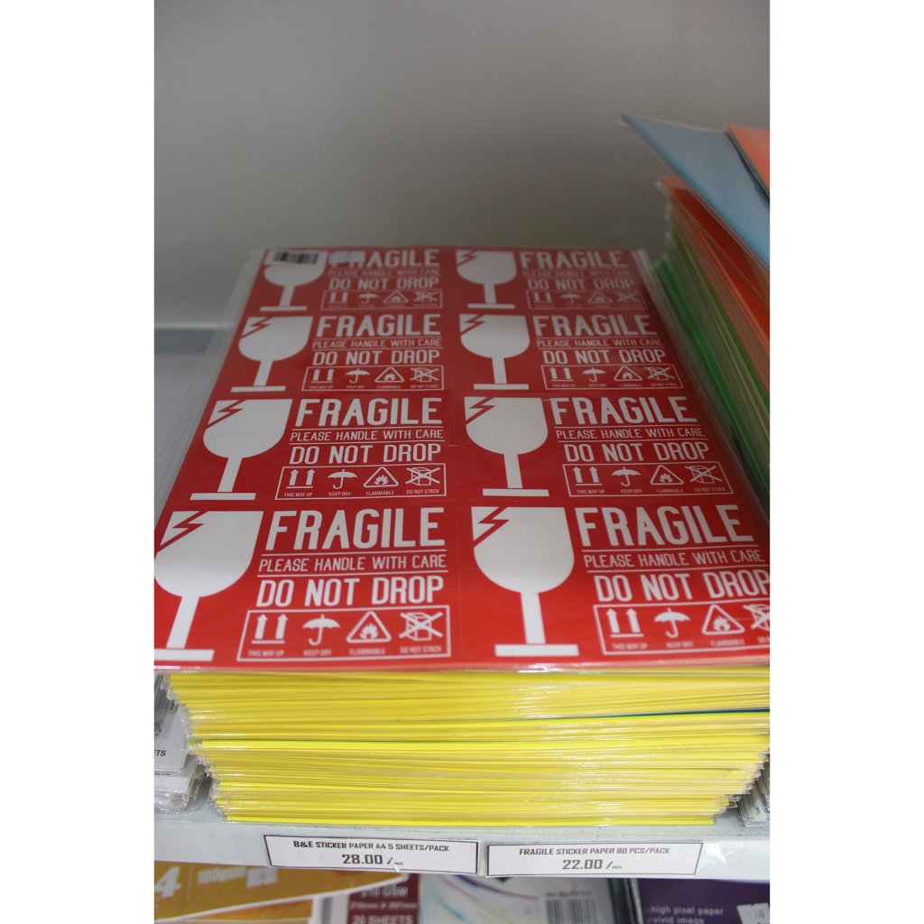 FRAGILE STICKER LABEL | Shopee Singapore