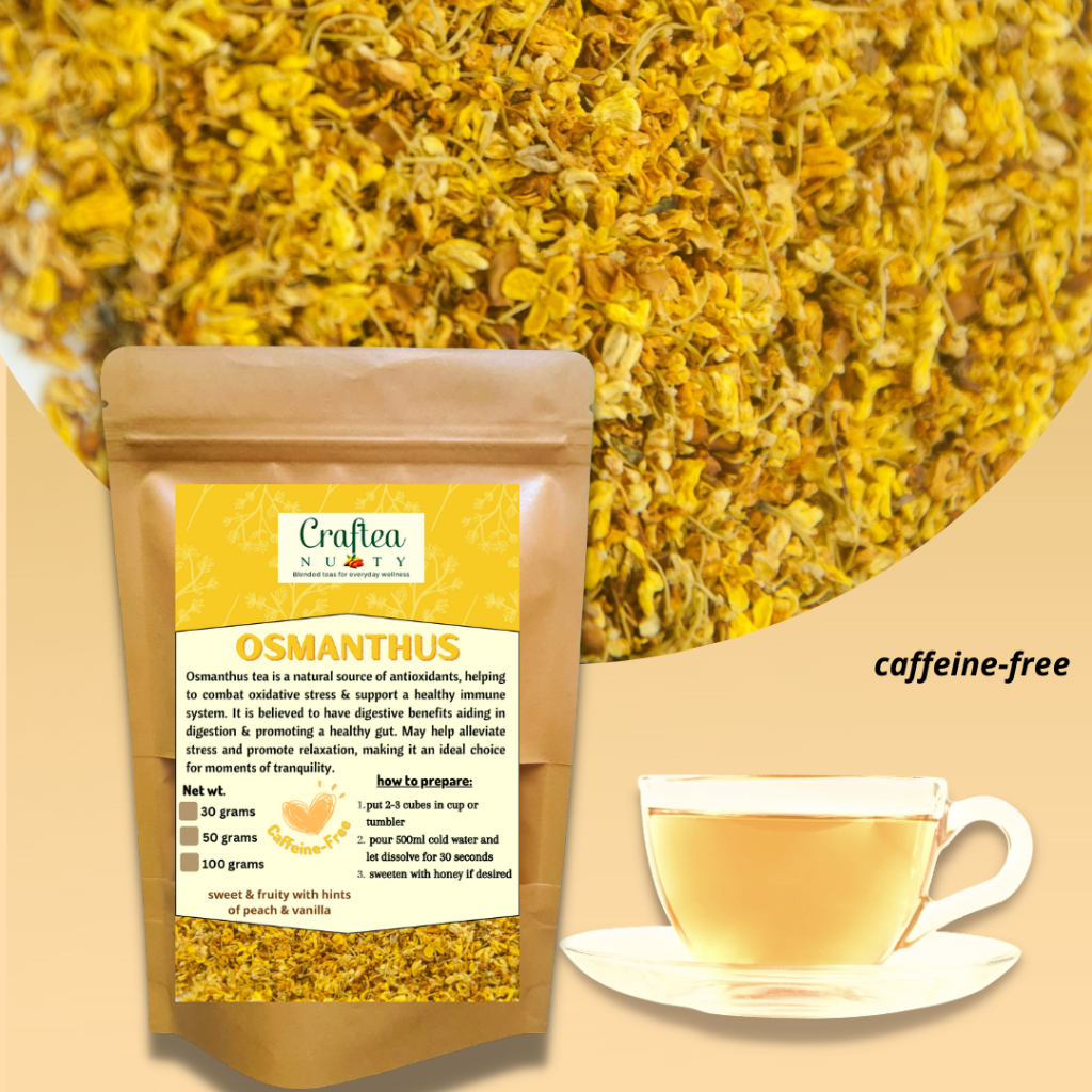 Osmanthus tea dried osmanthus flower tea AAA grade Shopee Singapore