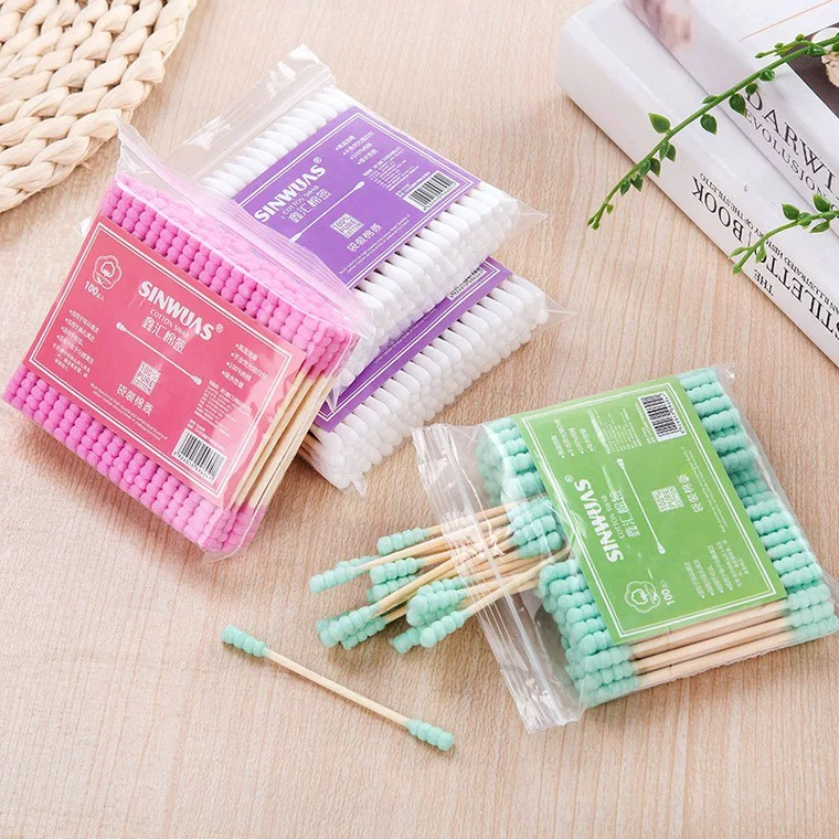 Cotton swab ear-digging makeup disposable cotton swab ear-digging ...