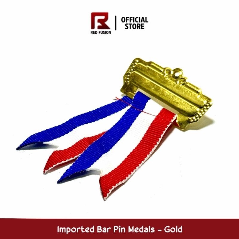 Bar Pin Medals (Gold) Shopee Singapore