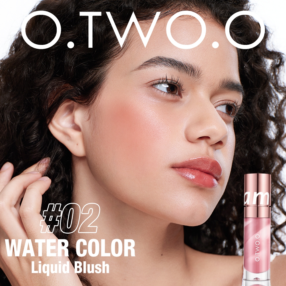 O.TWO.O Haute Dreamy Watercolor Liquid Blush Matte Silky Cheek Makeup ...