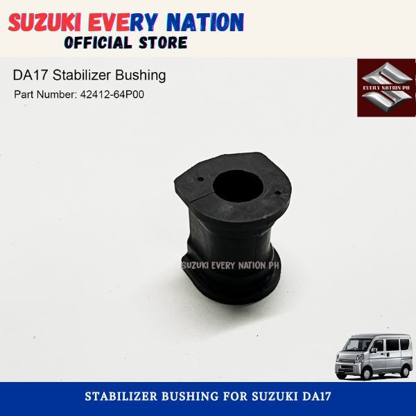 SUZUKI NATION Stabilizer Bushing for Suzuki Every DA17V / DA17W (42412 ...
