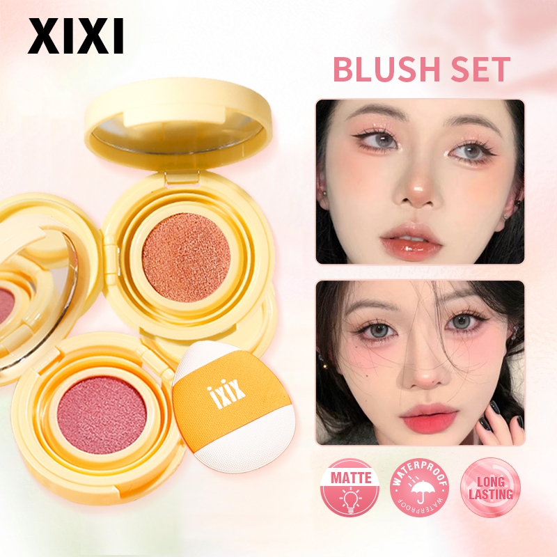XIXI Blush Cushion Palette Makeup Powder Blush Cheeks Face Brightening ...