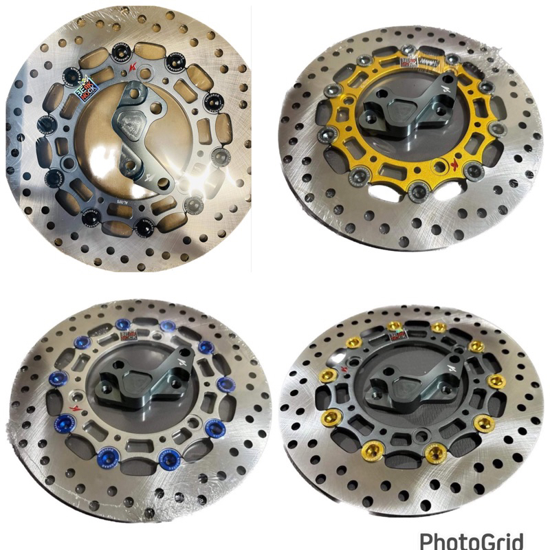 KD Rotor Disc for Aerox/Nmax (260MM) with bracket | Shopee Singapore