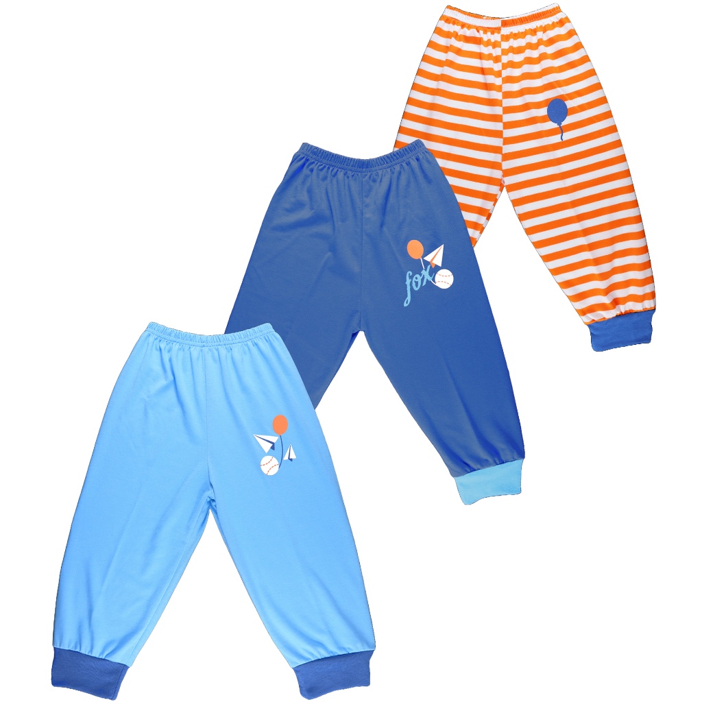 Teeter Totter 3-piece Boy 2 to 5 year olds Cotton Pajama Pants with Leg ...