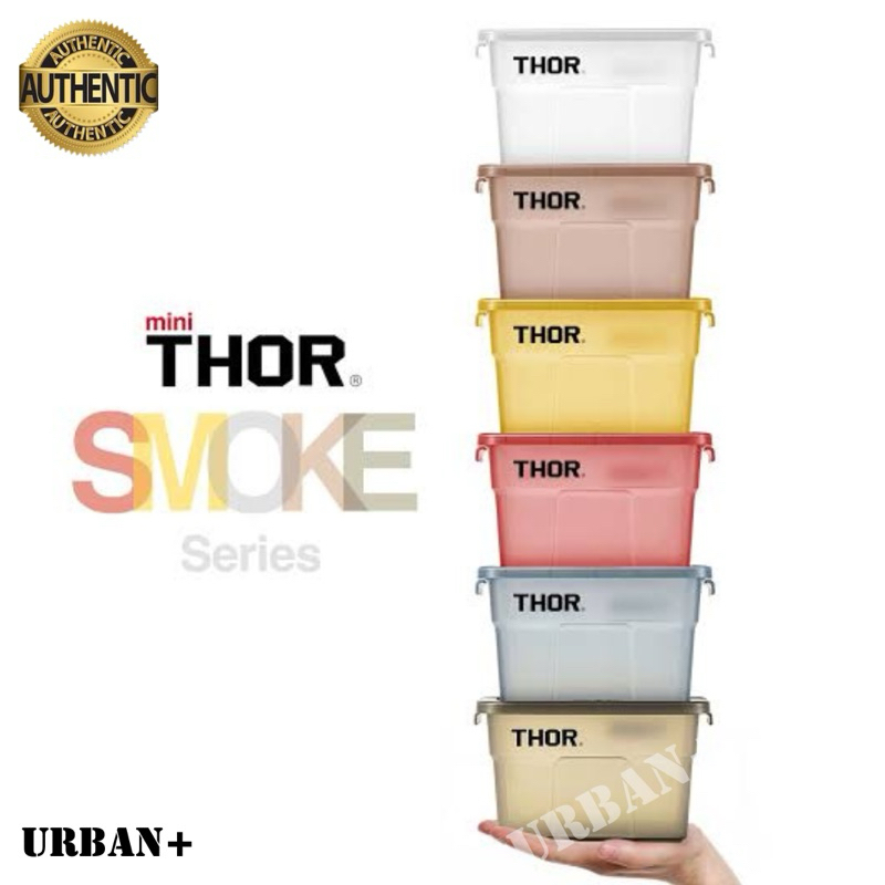 TH0R MINI STACKABLE STORAGE BOX WITH LID : 1L ( 1 LITER ) | Shopee ...