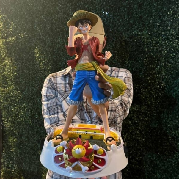 One piece figurine luffy geante statuette collection decoration manga