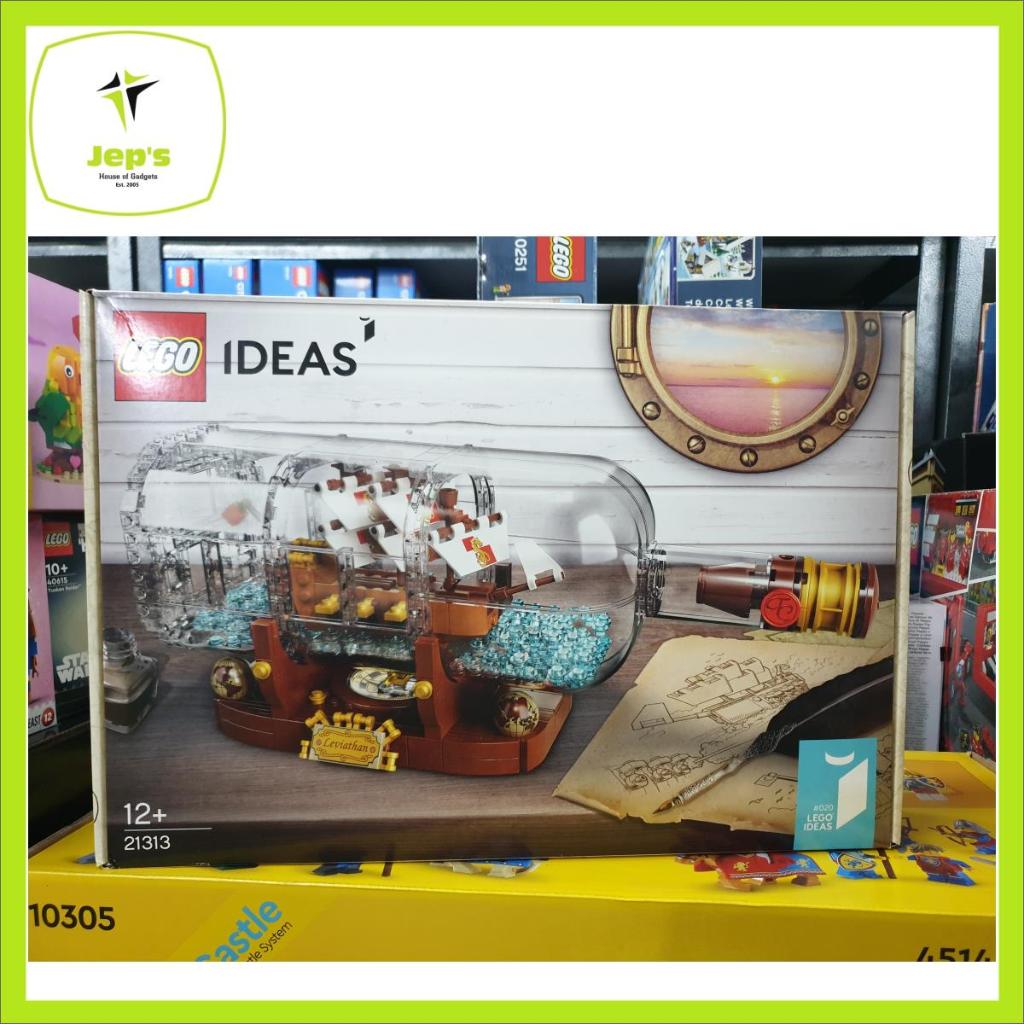 Lego Ideas 21313 Ship in a Bottle 2018 Shopee Singapore