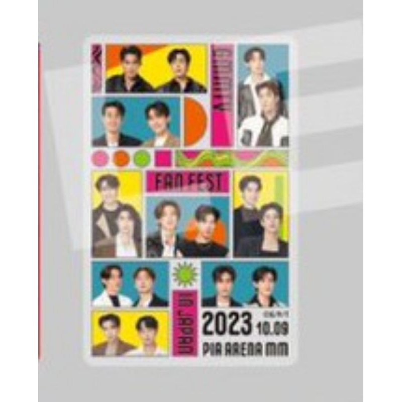 Gmmtv Japan Fanfest 2023 Trading Card GeminiFourth ForceBook