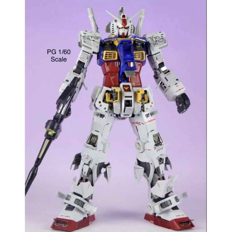 PG Unleashed Rx-78-2 Model Kit 1/60 Scale | Shopee Singapore