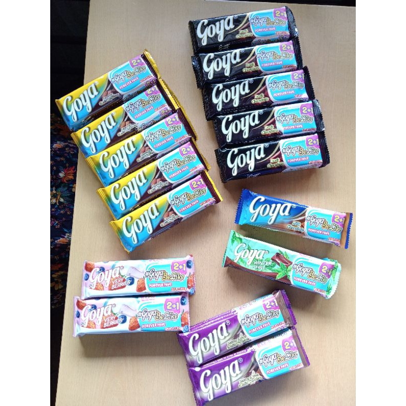 Goya Chocolate bar 30grams x 3pcs per bundle | Shopee Singapore