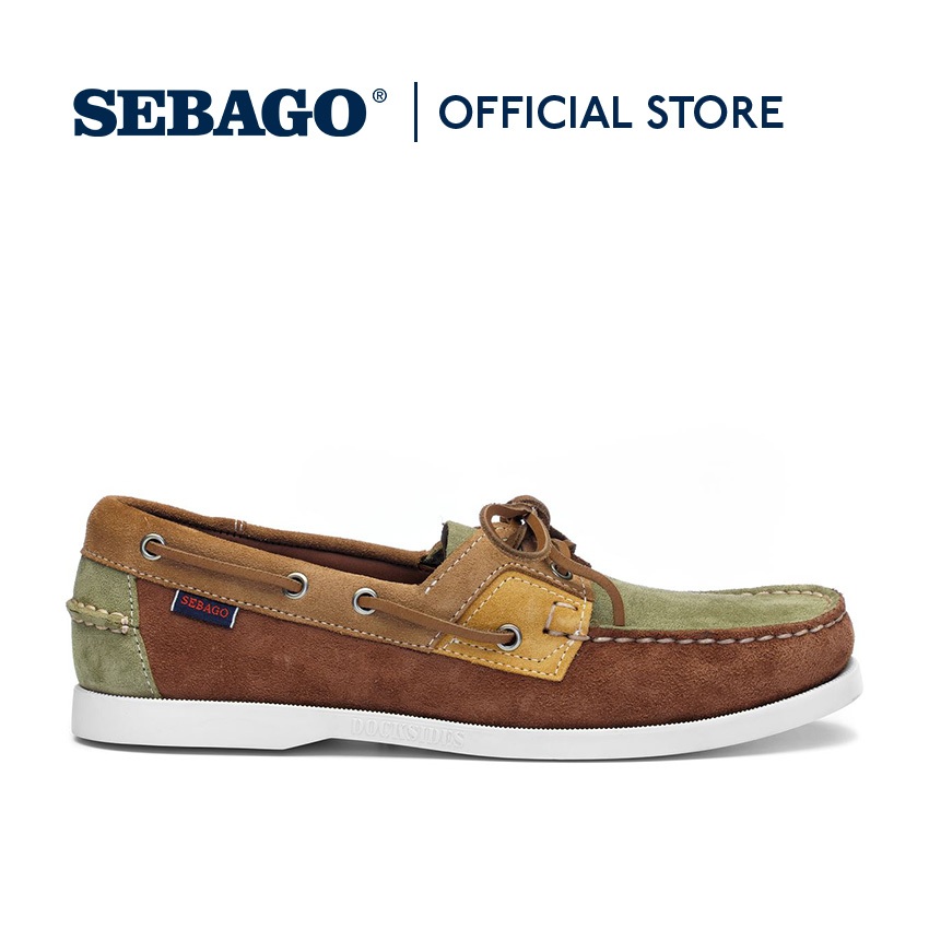 Sebago Men's Shoes Spinnaker Dk Brown | Shopee Singapore