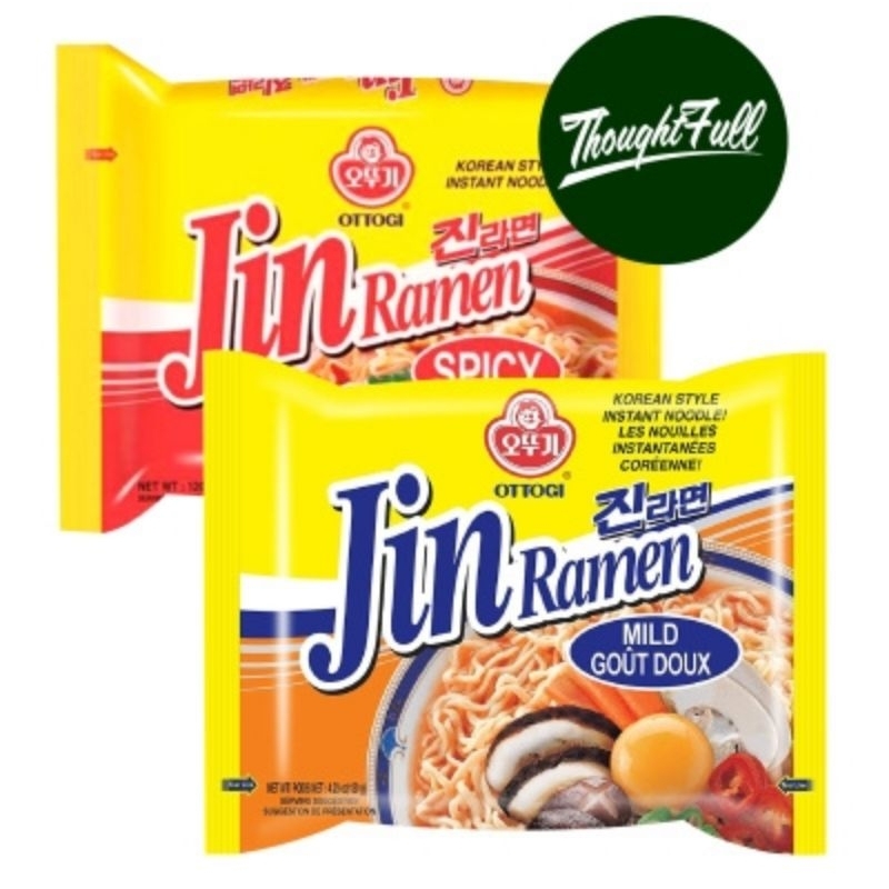Ottogi Jin Korean Ramen 120g (Mild and Spicy) | Shopee Singapore