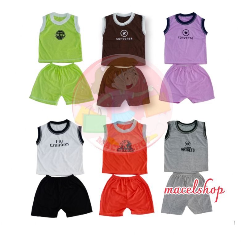 6/3pairs.Terno Muscle sando for kids/boys(1-3years old) | Shopee Singapore