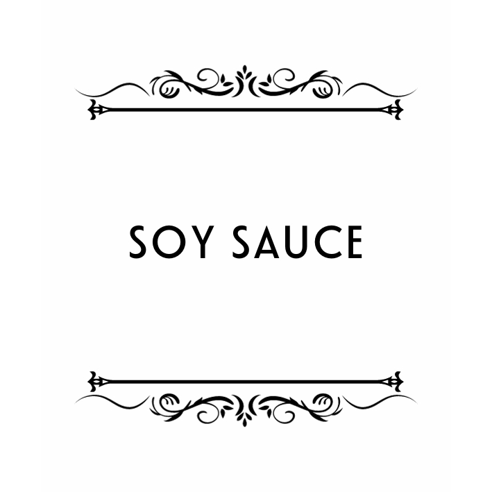Kitchen (Pantry) Labels (Soy Sauce, Vinegar, Fish Sauce, Sugar
