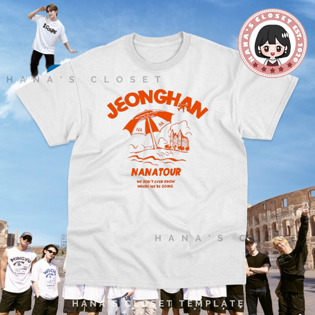 NANA TOUR SEVENTEEN Customized Inspired T Shirt T Shirt Woman