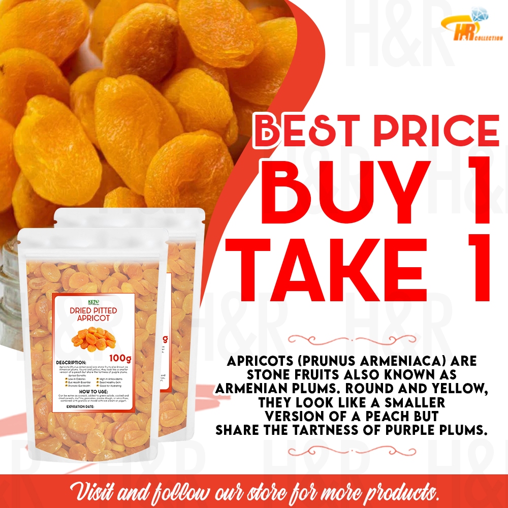 Dried Pitted Apricots 100g Keto Diet, Super Food, Low Carb, Dried