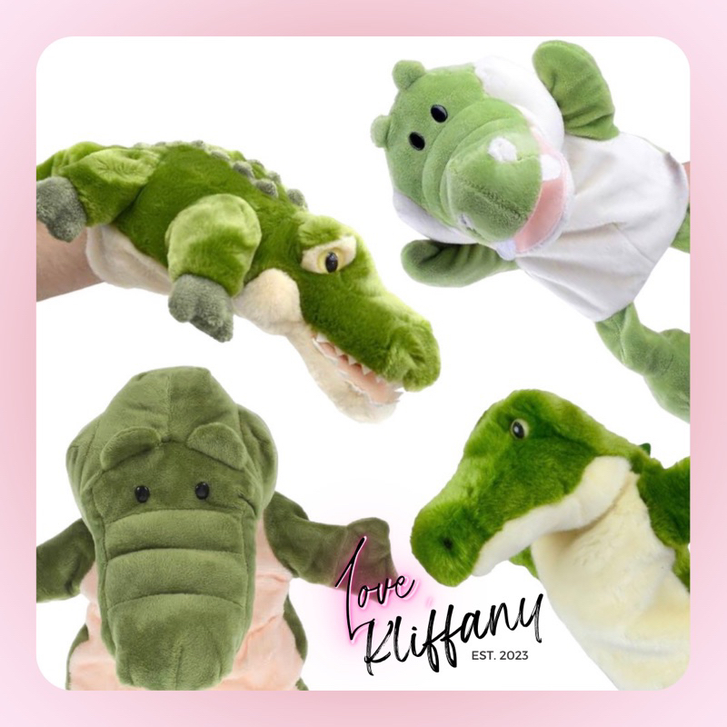 Crocodile puppet / Realistic crocodile hand puppets | Shopee Singapore