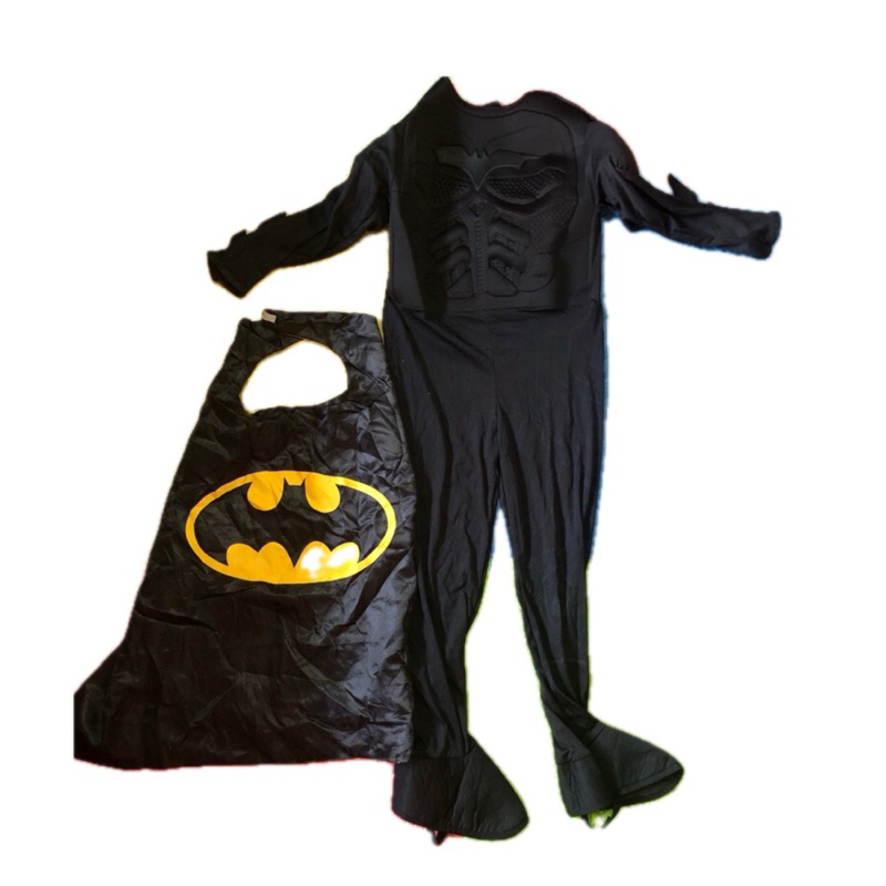 DC Superheroes Batman kids costume fully padded with cape and boots ...