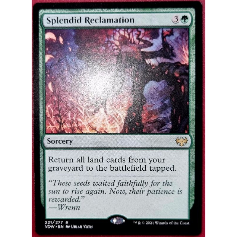 MTG Splendid Reclamation VOW (Nonfoil) | Shopee Singapore