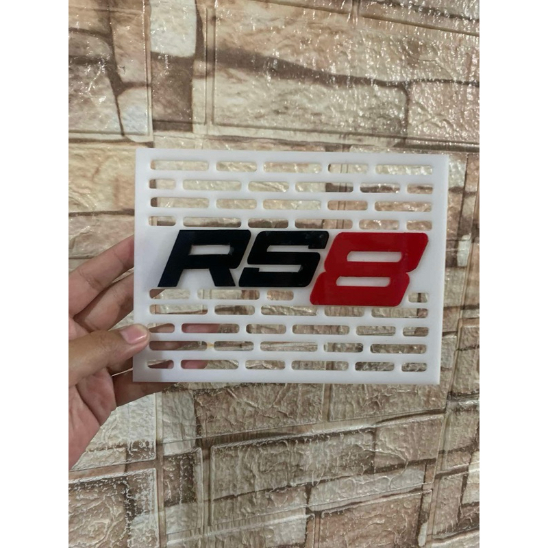 acrylic radiator cover for honda click v1v2&v3 rs8 white | Shopee Singapore