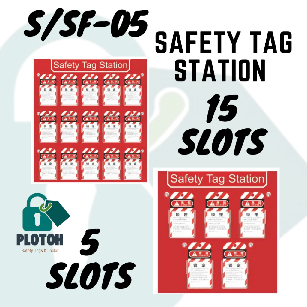 SAFETY TAG SATION Lockout Tagout Station (OSHA) | Shopee Singapore