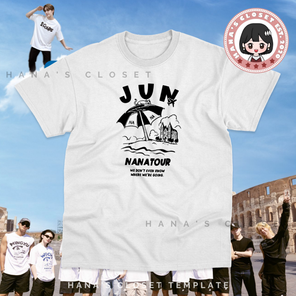 NANA TOUR SEVENTEEN Customized Inspired T Shirt T Shirt Woman