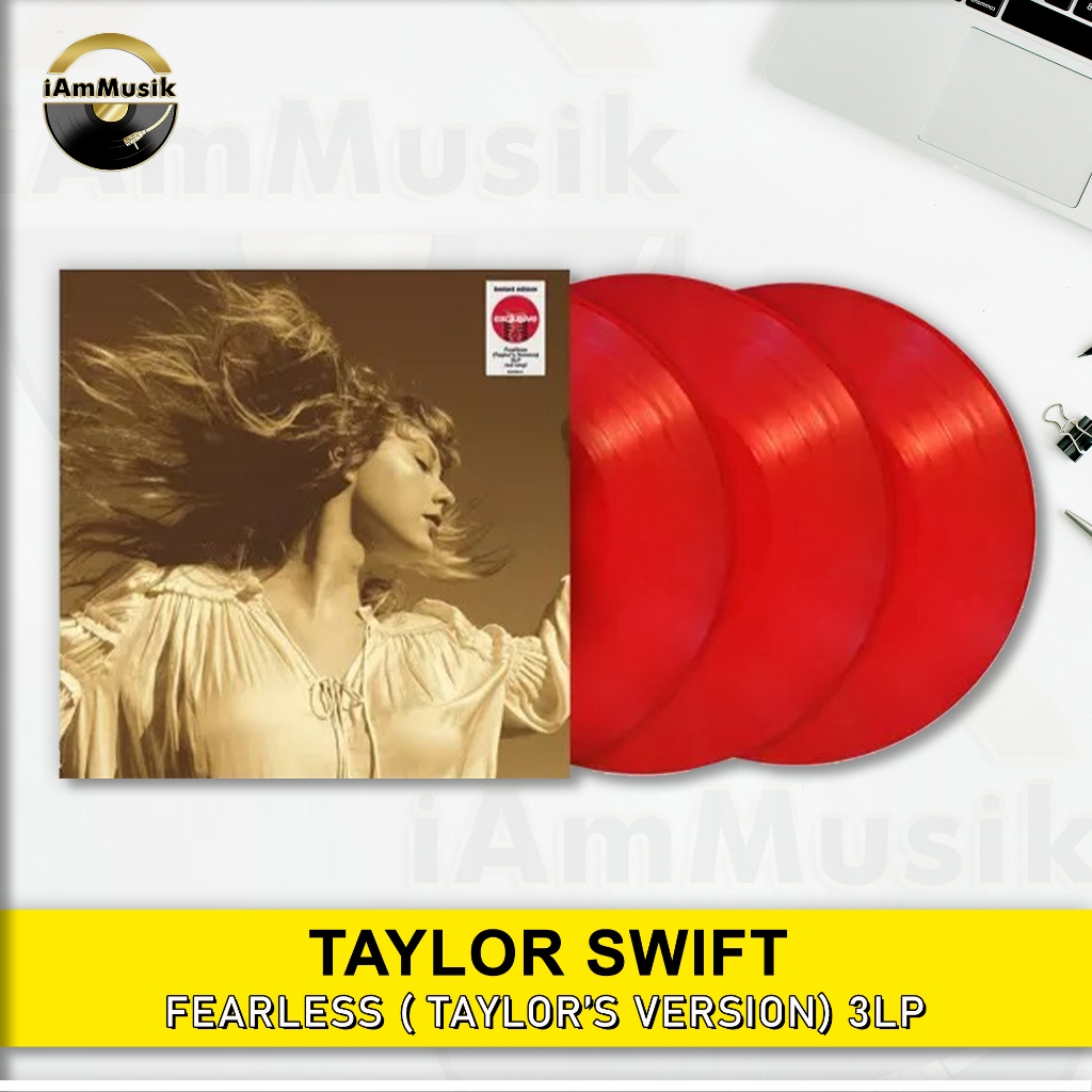 VINYL Taylor Swift - Fearless (Taylor's Version) 3LP Red