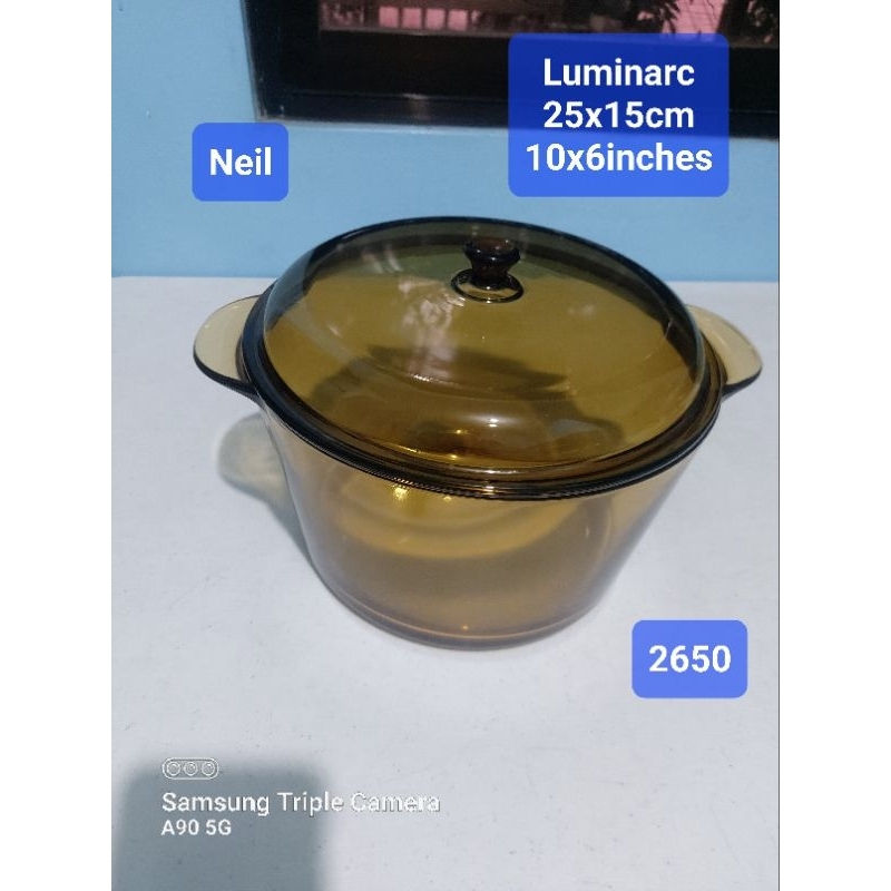 Luminarc Cookware 4 liters (Neil) | Shopee Singapore