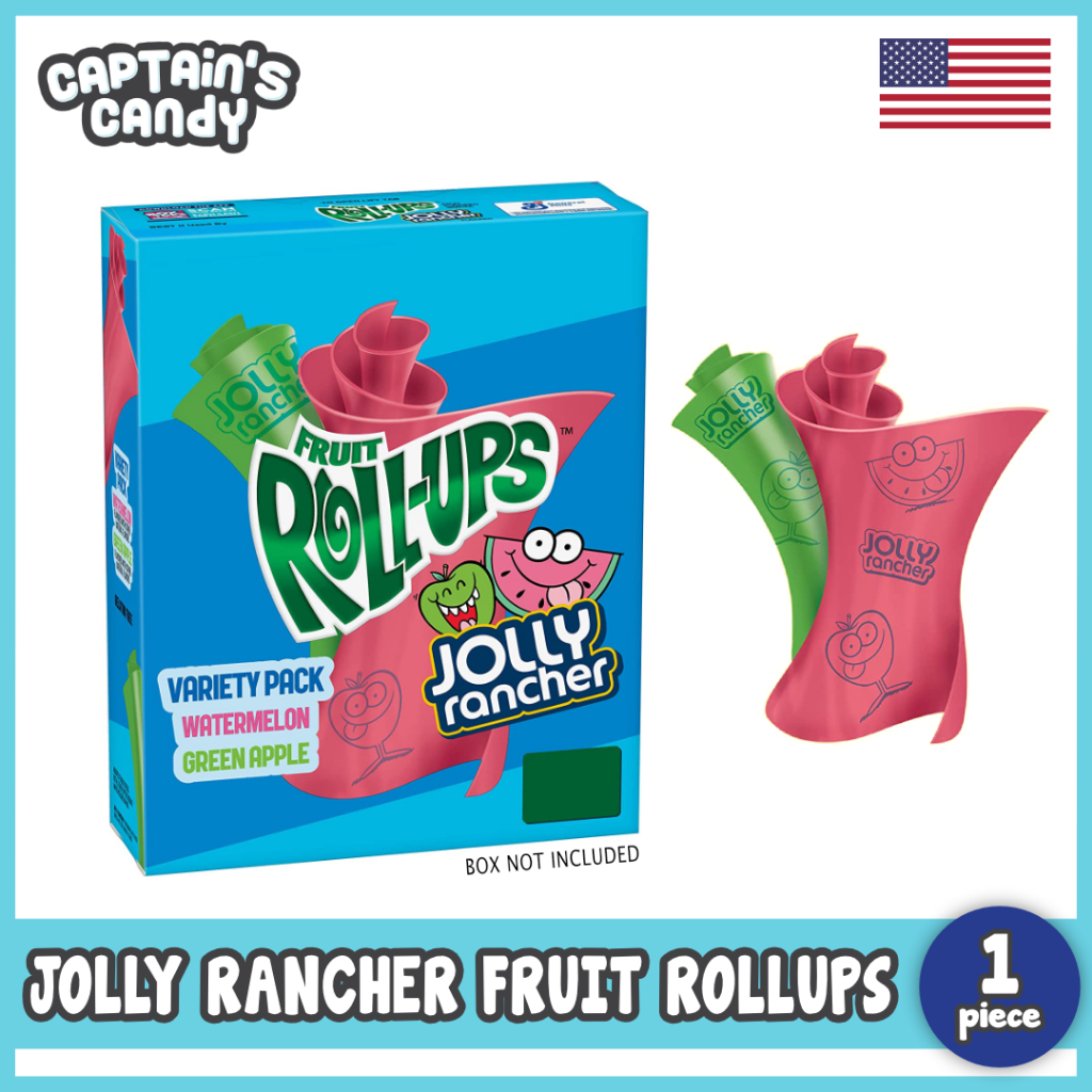Jolly Rancher Fruit RollUps, 1 Piece, Betty Crocker Fruit Snacks