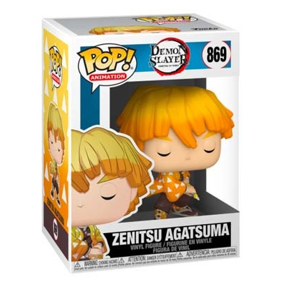 Funko Pop! Animation Demon Slayer Zenitsu Agatsuma Figure #869