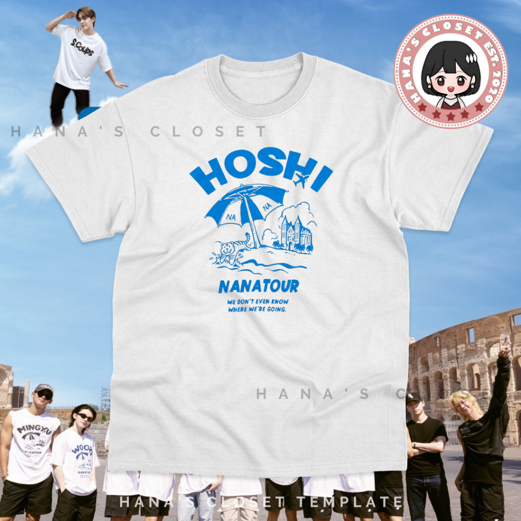 NANA TOUR SEVENTEEN Customized Inspired T Shirt T Shirt Woman