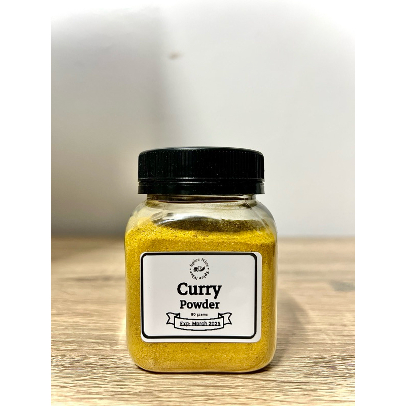 Curry Powder Bottle 80grams Spices | Shopee Singapore