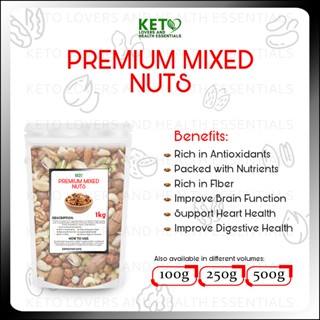 Premium Mixed Nuts 1kg Nuts Medley, Nutritious Nuts, Healthy Snack 