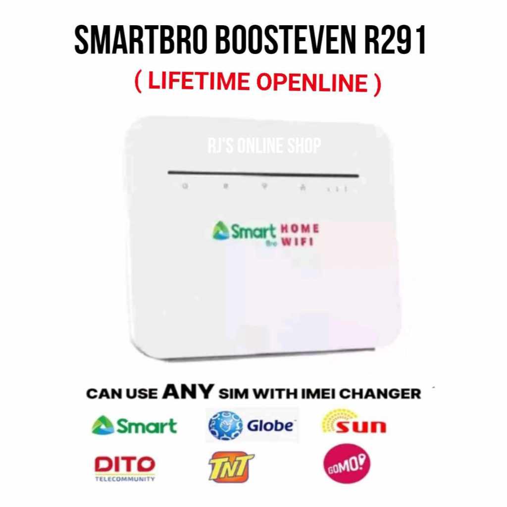 Smart Home Prepaid WiFi LTE Advanced Cat 6 Boosteven R291 Brandnew ...